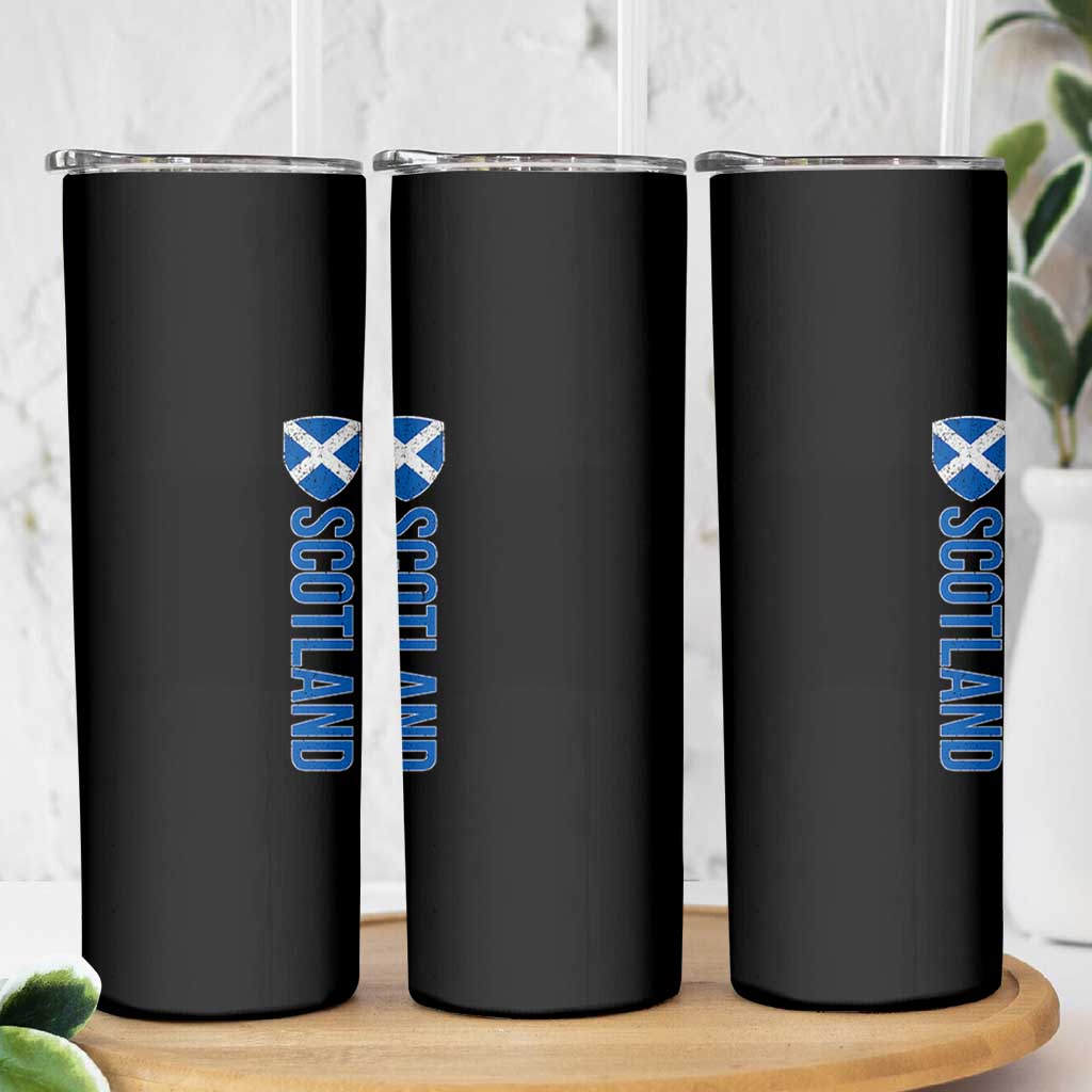 Scotland Flag Skinny Tumbler Vintage SCOT Scottish Independence Pride