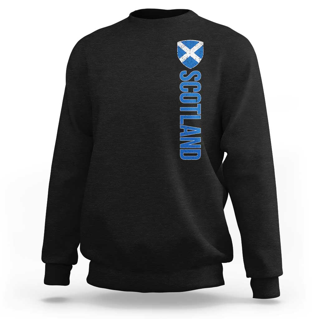 Scotland Flag Sweatshirt Vintage SCOT Scottish Independence Pride
