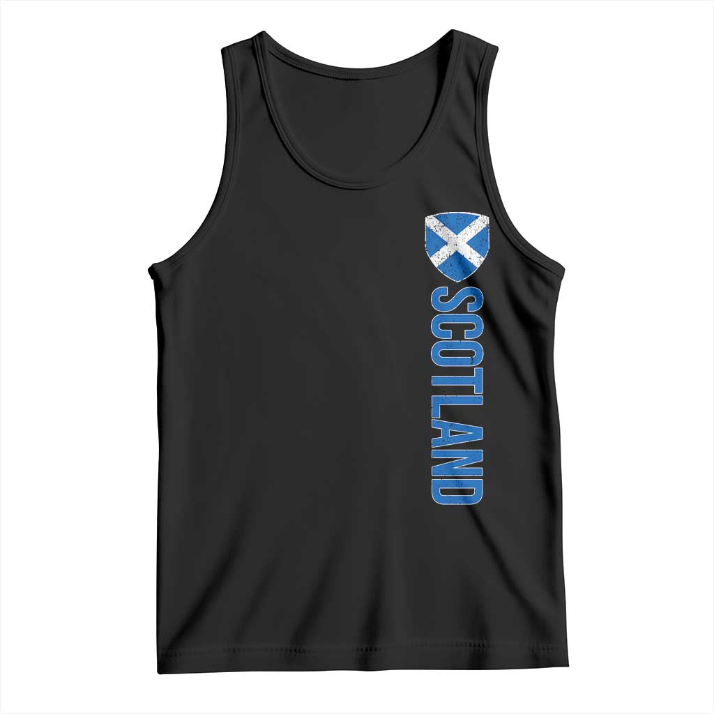 Scotland Flag Tank Top Vintage SCOT Scottish Independence Pride