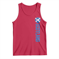 Scotland Flag Tank Top Vintage SCOT Scottish Independence Pride