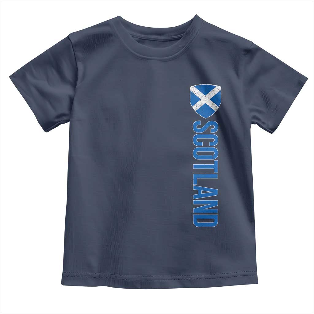 Scotland Flag Toddler T Shirt Vintage SCOT Scottish Independence Pride
