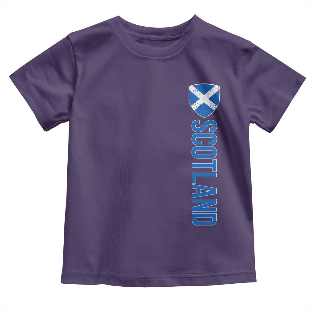 Scotland Flag Toddler T Shirt Vintage SCOT Scottish Independence Pride