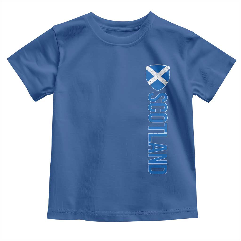 Scotland Flag Toddler T Shirt Vintage SCOT Scottish Independence Pride