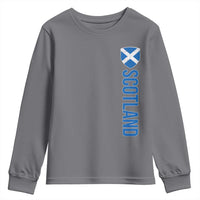 Scotland Flag Youth Sweatshirt Vintage SCOT Scottish Independence Pride