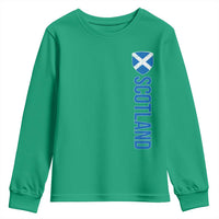 Scotland Flag Youth Sweatshirt Vintage SCOT Scottish Independence Pride