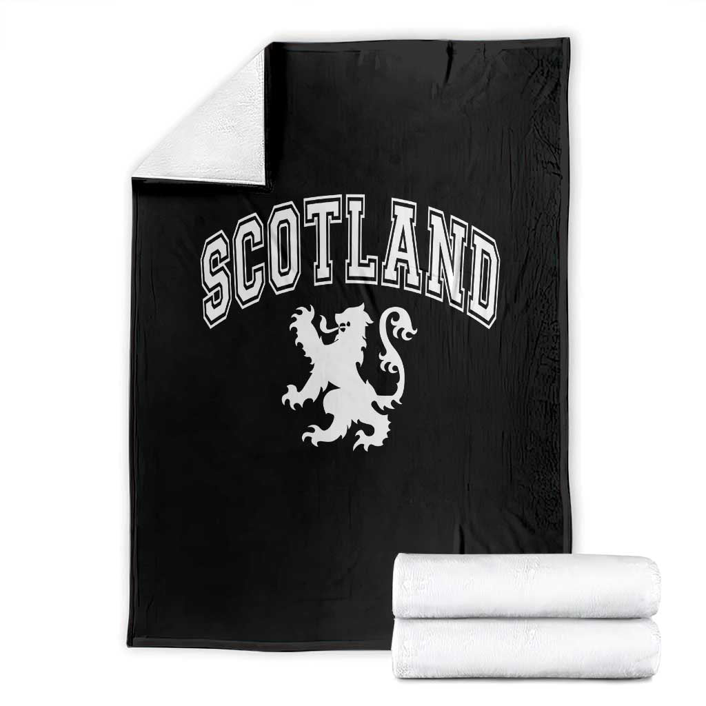 Vintage Scotland Lion Throw Blanket SCOT Scottish Pride Gift