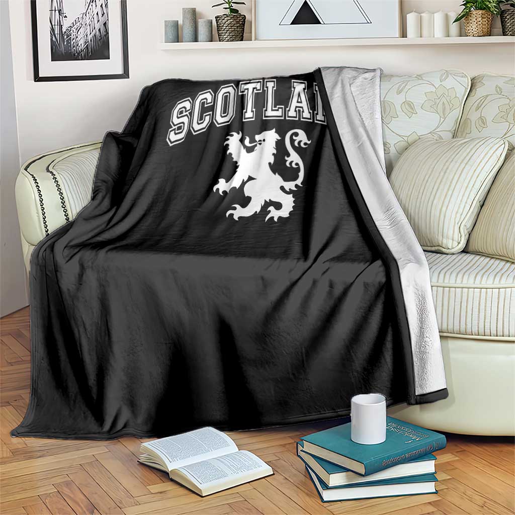 Vintage Scotland Lion Throw Blanket SCOT Scottish Pride Gift