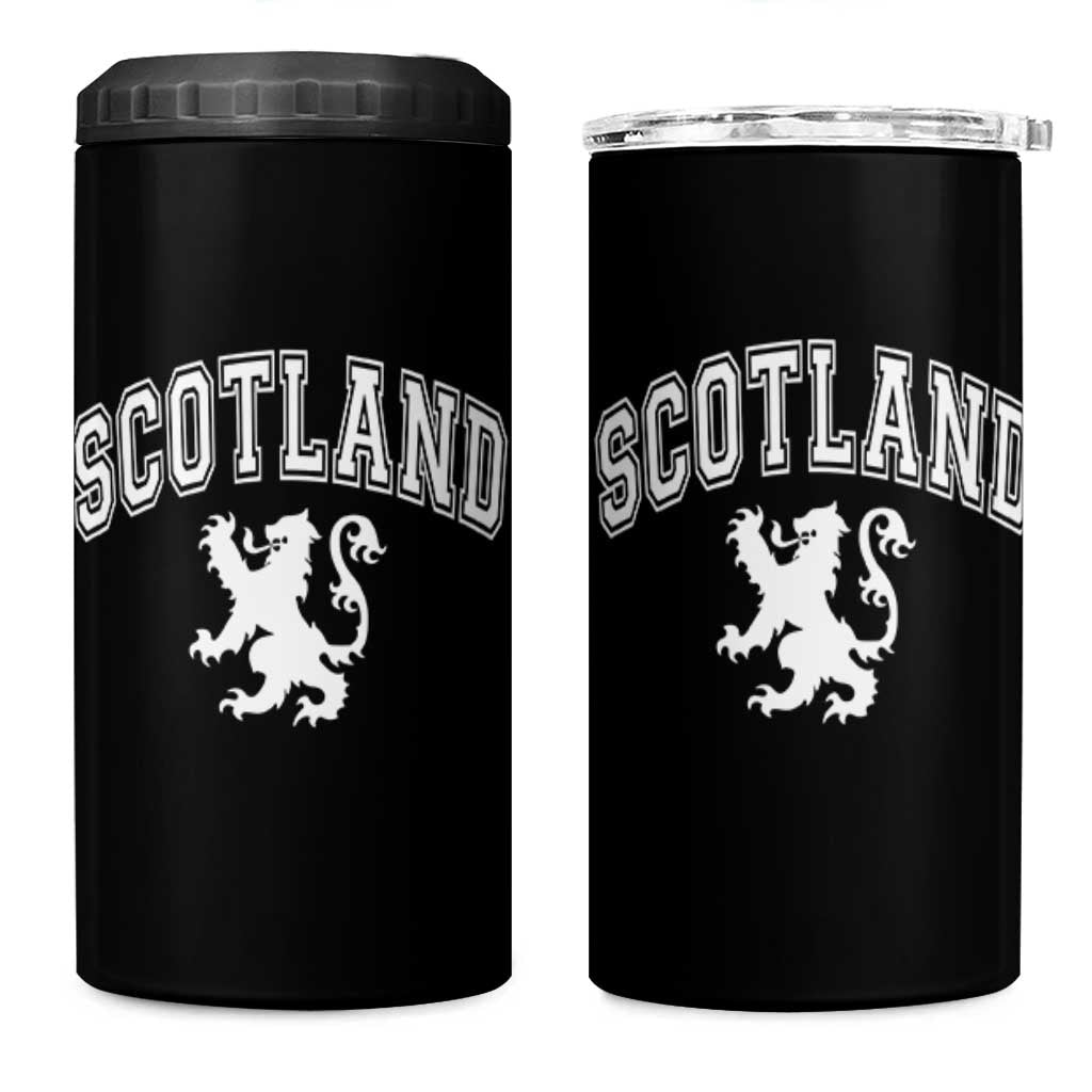Vintage Scotland Lion 4 in 1 Can Cooler Tumbler SCOT Scottish Pride Gift