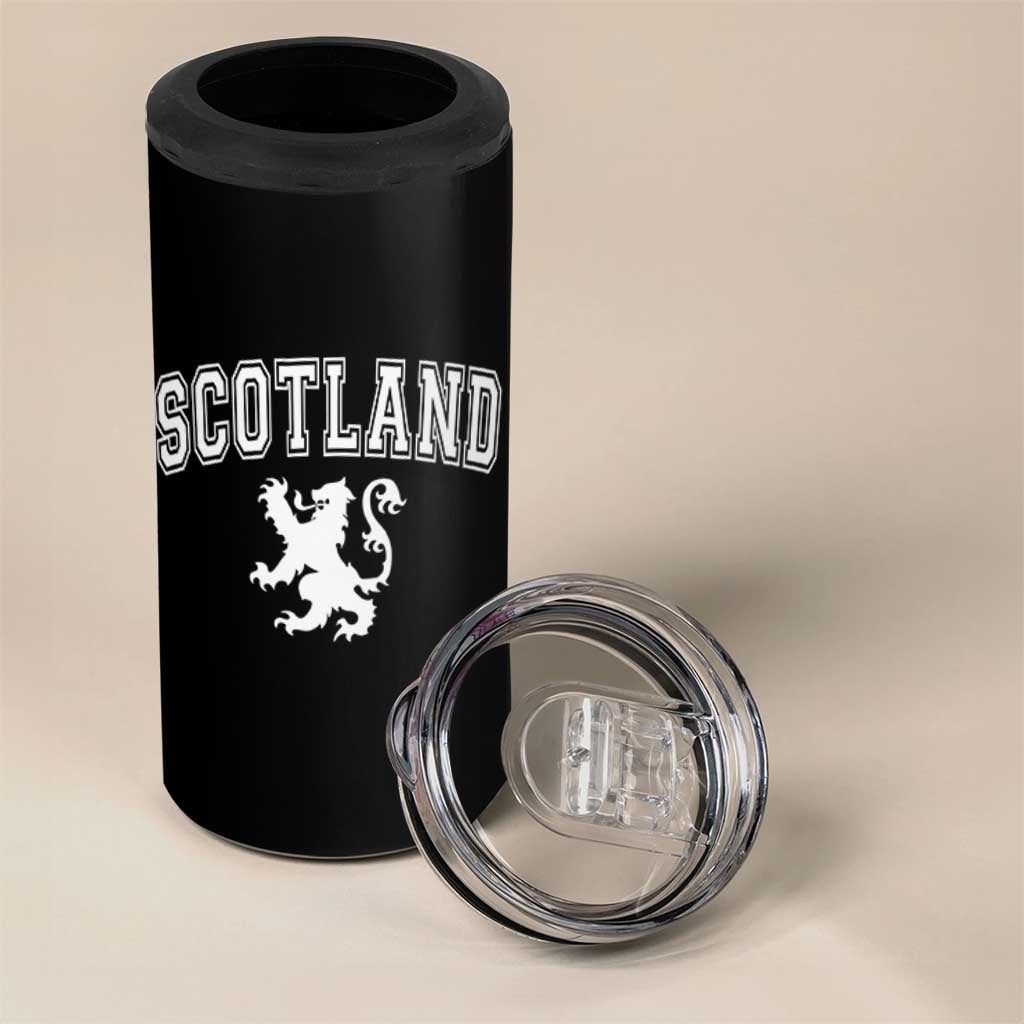 Vintage Scotland Lion 4 in 1 Can Cooler Tumbler SCOT Scottish Pride Gift