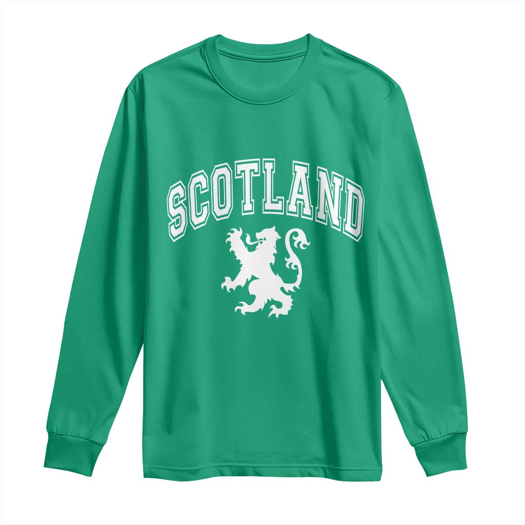 Vintage Scotland Lion Long Sleeve Shirt SCOT Scottish Pride Gift