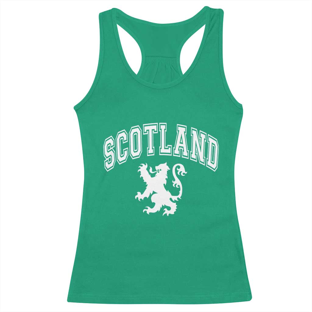 Vintage Scotland Lion Racerback Tank Top SCOT Scottish Pride Gift