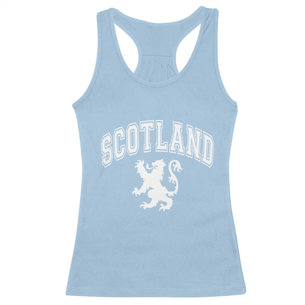 Vintage Scotland Lion Racerback Tank Top SCOT Scottish Pride Gift