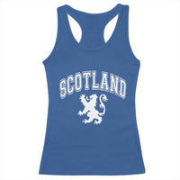 Vintage Scotland Lion Racerback Tank Top SCOT Scottish Pride Gift
