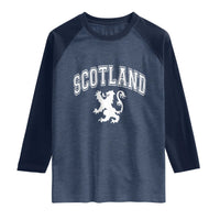 Vintage Scotland Lion Raglan Shirt SCOT Scottish Pride Gift