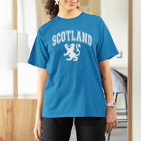 Vintage Scotland Lion T Shirt For Women SCOT Scottish Pride Gift