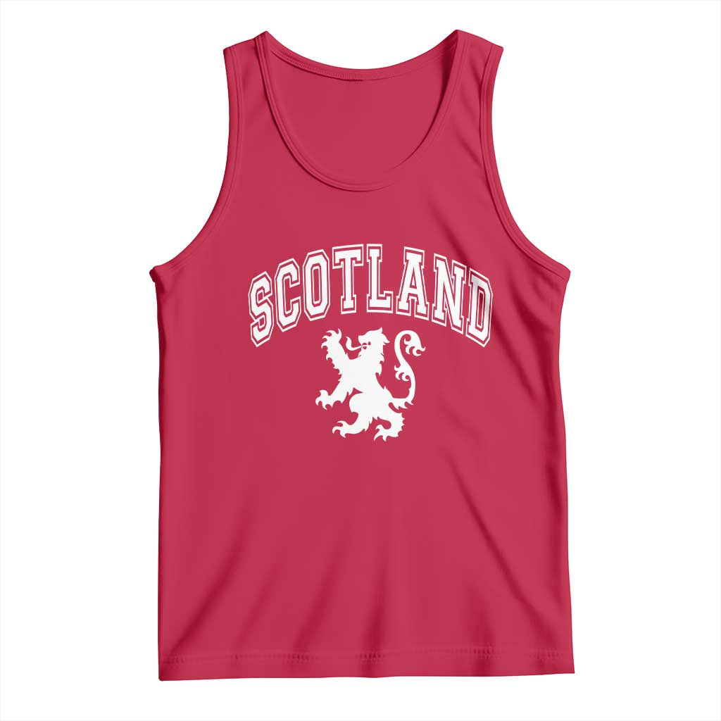 Vintage Scotland Lion Tank Top SCOT Scottish Pride Gift