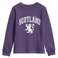 Vintage Scotland Lion Youth Sweatshirt SCOT Scottish Pride Gift
