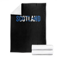 Vintage Scotland Throw Blanket Scottish Flag Retro Pride