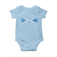 Vintage Scotland Baby Onesie Scottish Flag Retro Pride