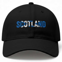Vintage Scotland Baseball Cap Scottish Flag Retro Pride