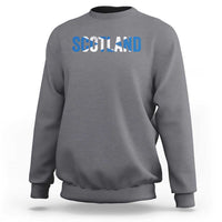 Vintage Scotland Sweatshirt Scottish Flag Retro Pride