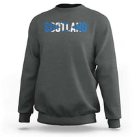 Vintage Scotland Sweatshirt Scottish Flag Retro Pride