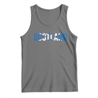 Vintage Scotland Tank Top Scottish Flag Retro Pride