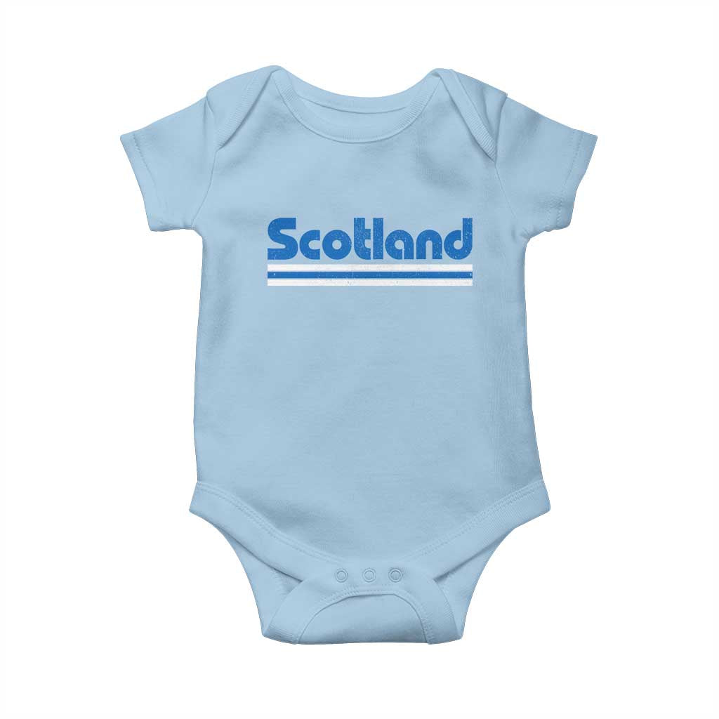 Scotland Scottish Flag Baby Onesie SCOT Fan Retro Vintage