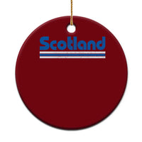 Scotland Scottish Flag Ceramic Ornament SCOT Fan Retro Vintage