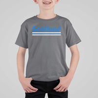 Scotland Scottish Flag T Shirt For Kid SCOT Fan Retro Vintage