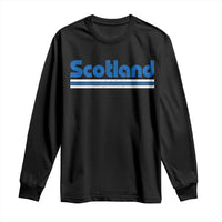 Scotland Scottish Flag Long Sleeve Shirt SCOT Fan Retro Vintage