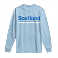 Scotland Scottish Flag Long Sleeve Shirt SCOT Fan Retro Vintage