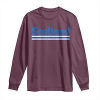 Scotland Scottish Flag Long Sleeve Shirt SCOT Fan Retro Vintage