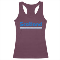 Scotland Scottish Flag Racerback Tank Top SCOT Fan Retro Vintage