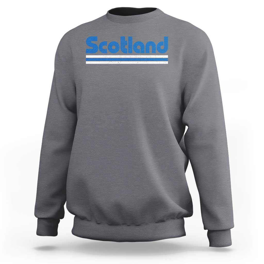 Scotland Scottish Flag Sweatshirt SCOT Fan Retro Vintage