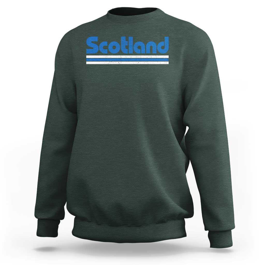 Scotland Scottish Flag Sweatshirt SCOT Fan Retro Vintage