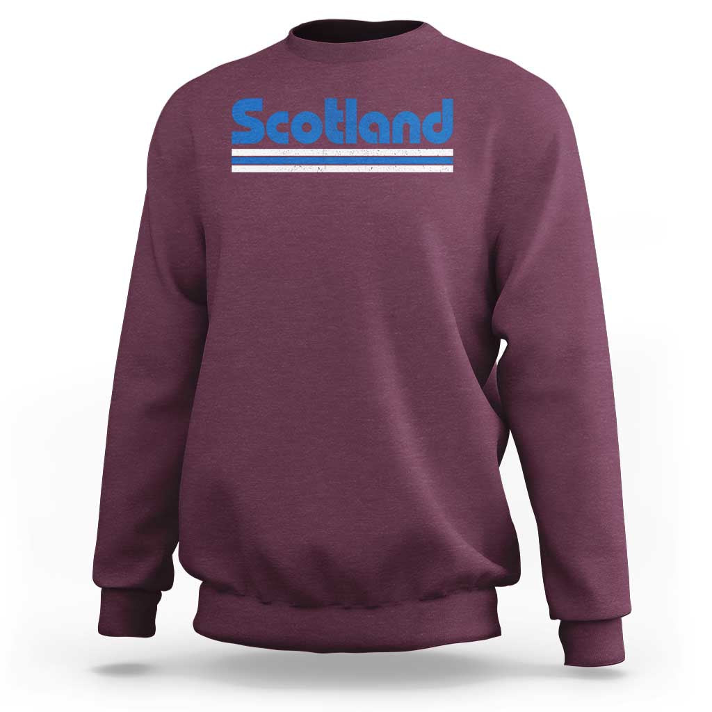 Scotland Scottish Flag Sweatshirt SCOT Fan Retro Vintage