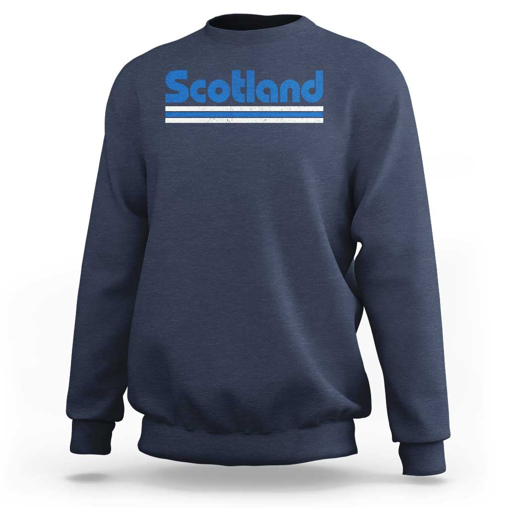 Scotland Scottish Flag Sweatshirt SCOT Fan Retro Vintage