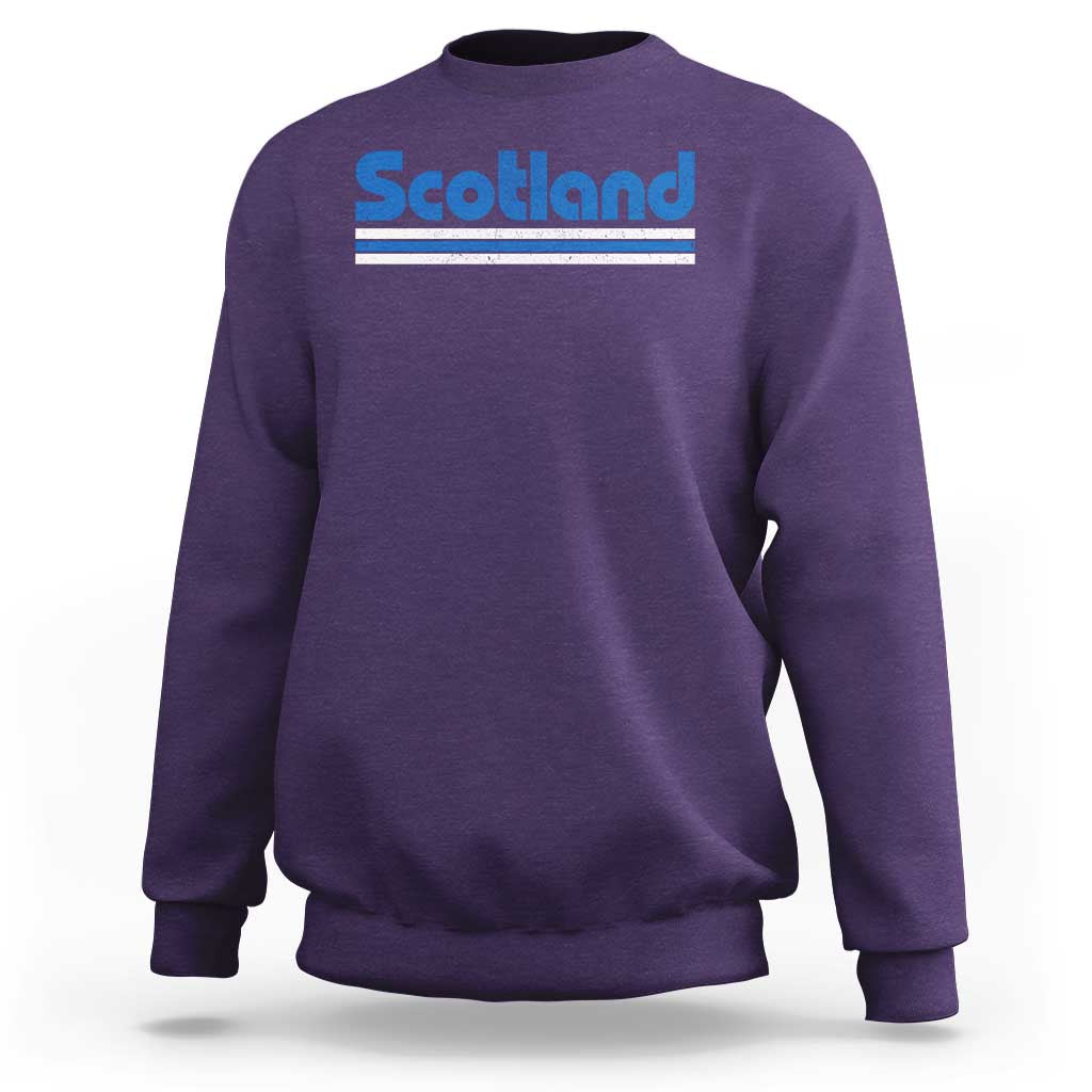 Scotland Scottish Flag Sweatshirt SCOT Fan Retro Vintage