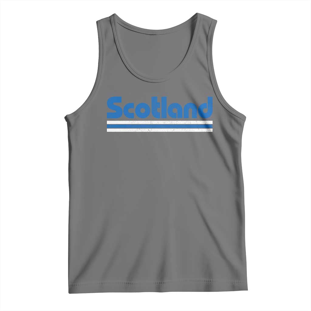 Scotland Scottish Flag Tank Top SCOT Fan Retro Vintage