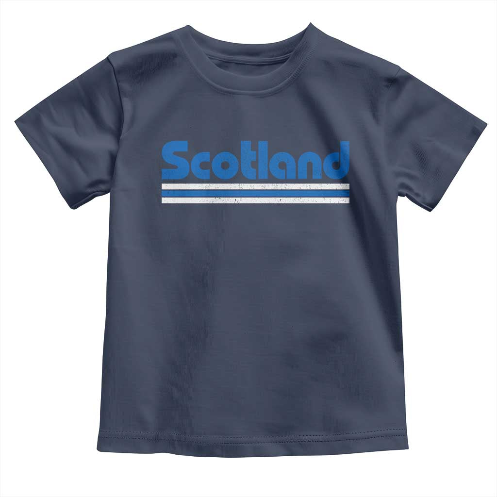 Scotland Scottish Flag Toddler T Shirt SCOT Fan Retro Vintage