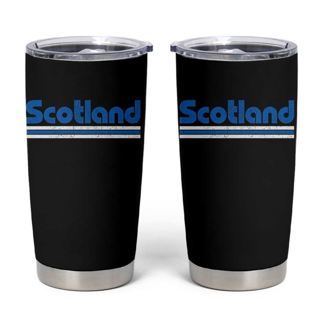Scotland Scottish Flag Tumbler Cup SCOT Fan Retro Vintage