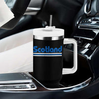 Scotland Scottish Flag Tumbler With Handle SCOT Fan Retro Vintage
