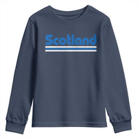 Scotland Scottish Flag Youth Sweatshirt SCOT Fan Retro Vintage
