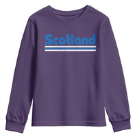 Scotland Scottish Flag Youth Sweatshirt SCOT Fan Retro Vintage