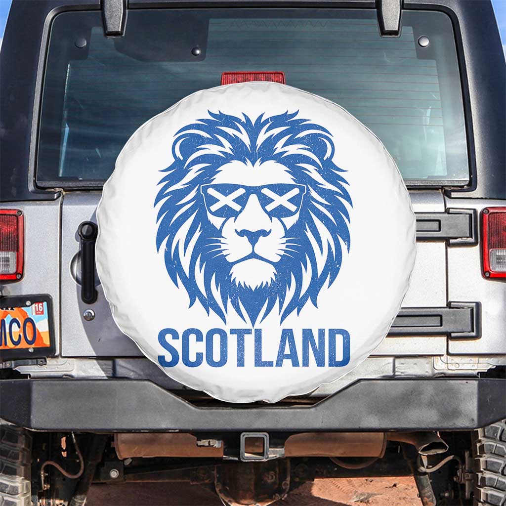 Vintage Scotland Lion Spare Tire Cover Retro SCOT Fan Scottish Flag