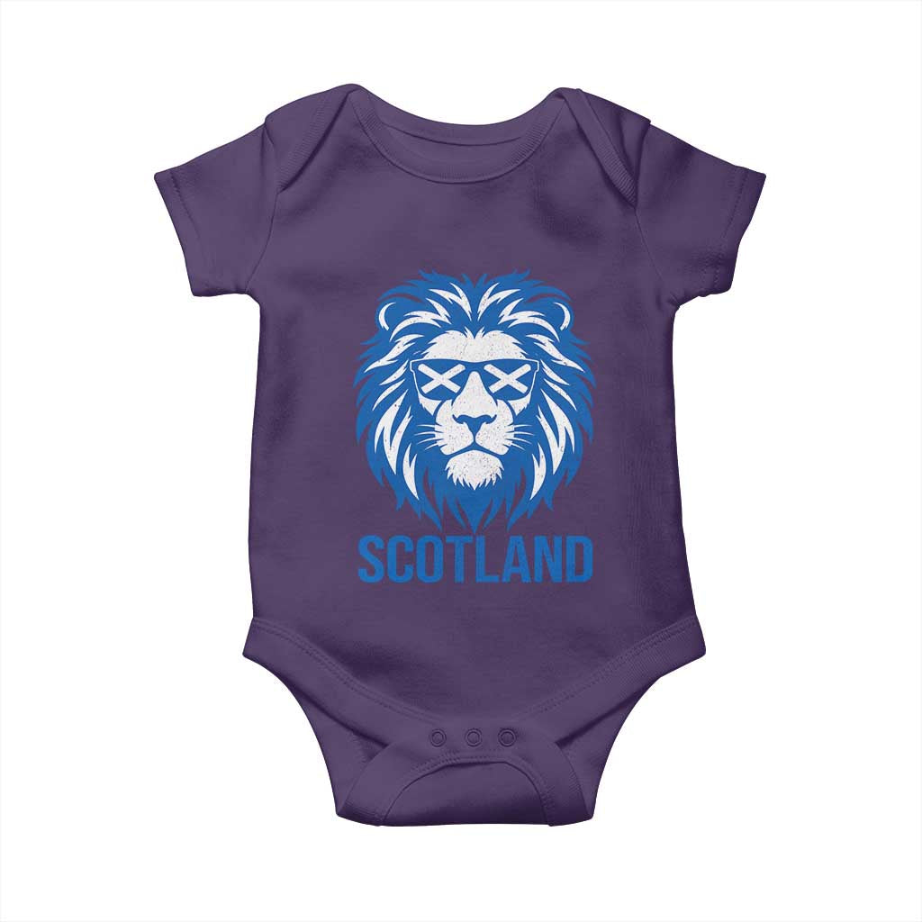 Vintage Scotland Lion Baby Onesie Retro SCOT Fan Scottish Flag