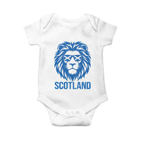 Vintage Scotland Lion Baby Onesie Retro SCOT Fan Scottish Flag
