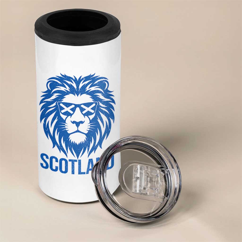 Vintage Scotland Lion 4 in 1 Can Cooler Tumbler Retro SCOT Fan Scottish Flag