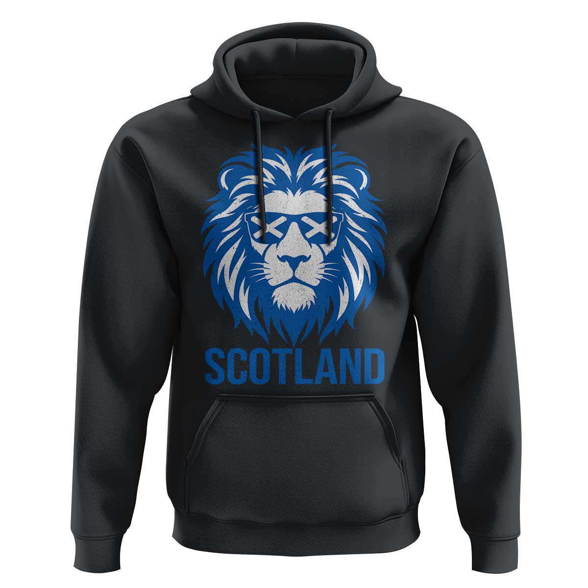 Vintage Scotland Lion Hoodie Retro SCOT Fan Scottish Flag